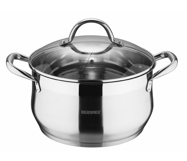 BERGNER Zestaw garnków Gourmet 8 elementów (BG-6523) - 1467186 - zdjęcie 2